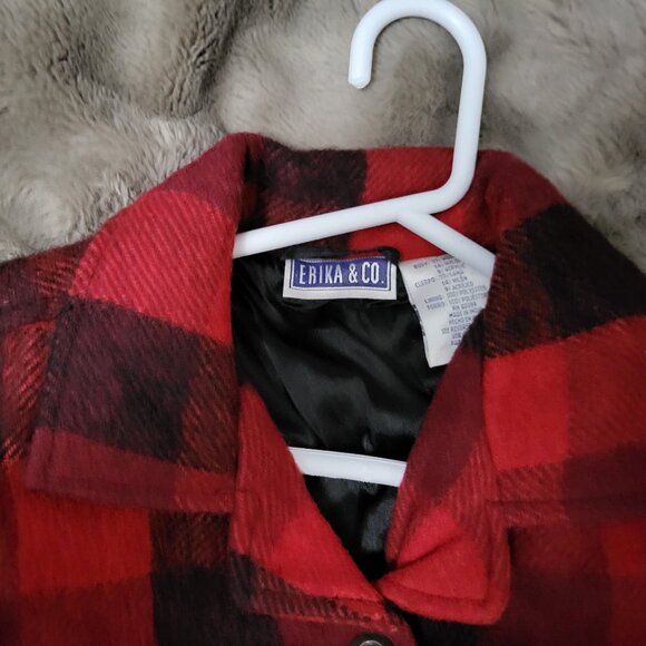 Vintage ERIKA & Co. Buffalo Jacket, Excellent Condition, Ladies Size Medium - Picture 3 of 11